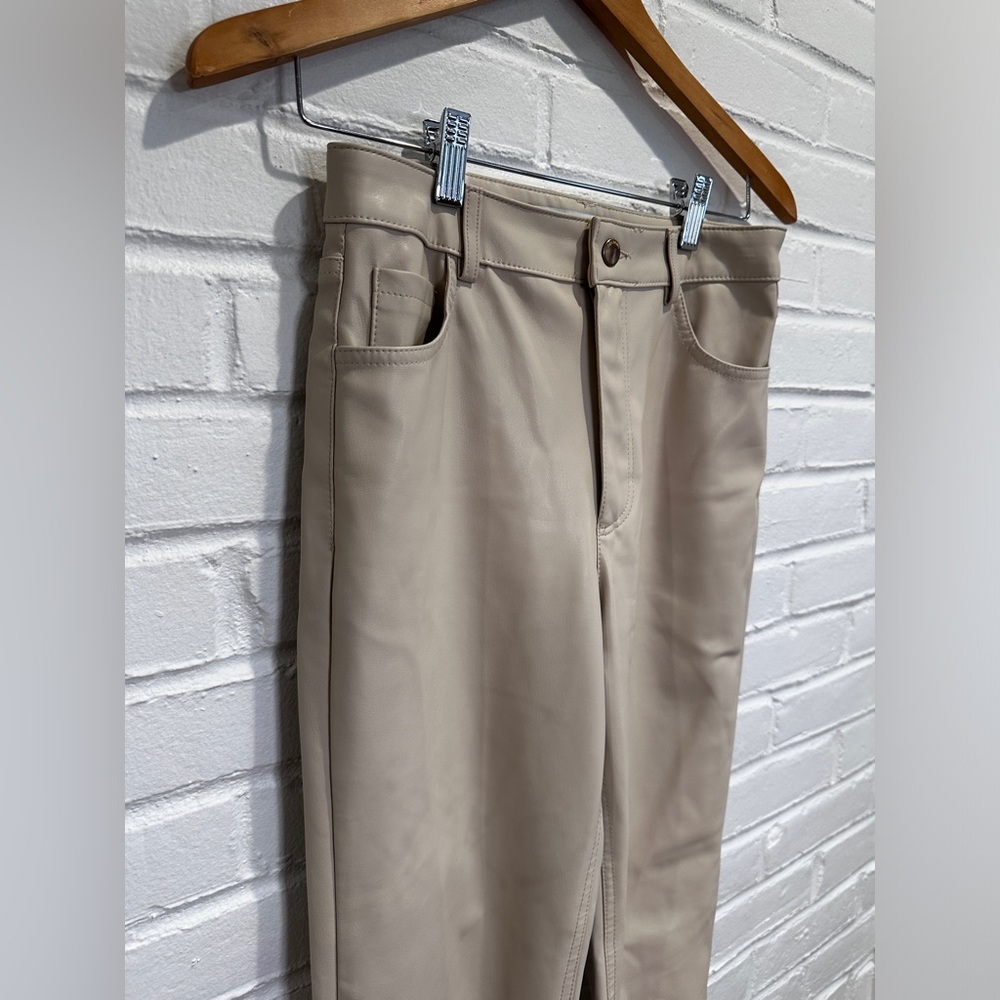 ZARA Faux Leather pants Size 4 - Picture 5 of 12